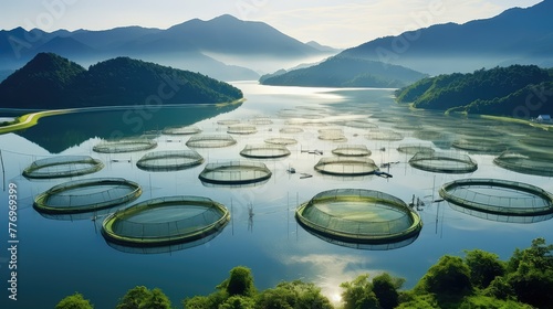 sustainability net fish farm
