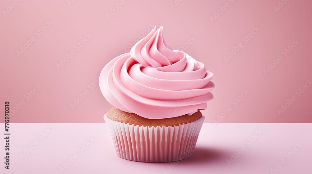 dessert pink icing