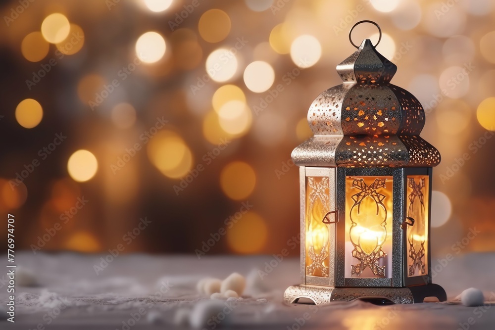 Eid mubarak and ramadan kareem greetings with islamic lantern and mosque. Eid al fitr background Eid mubarak and ramadan kareem greetings with islamic lantern and mosque. Eid al fitr background