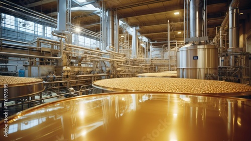 production soy bean oil