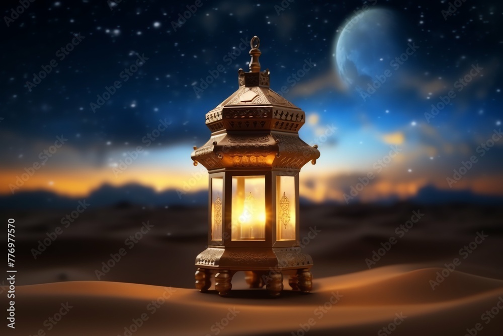 Eid mubarak and ramadan kareem greetings with islamic lantern and mosque. Eid al fitr background Eid mubarak and ramadan kareem greetings with islamic lantern and mosque. Eid al fitr background