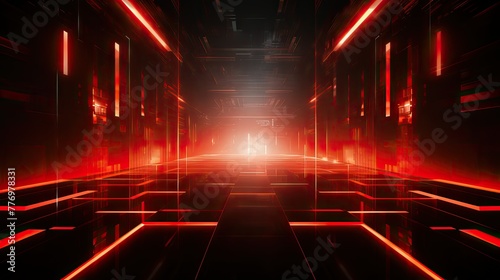 fi red technology background © vectorwin