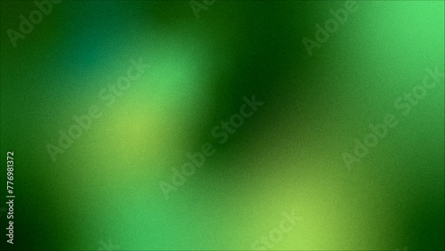 green abstract grainy gradient color background, illustration of green radial grain gradient background and wallpapers