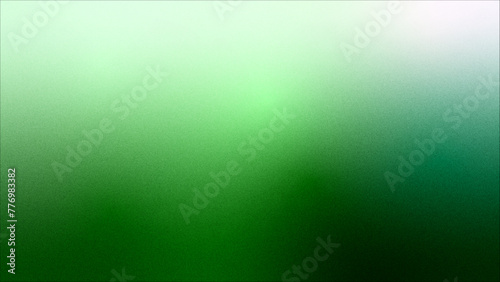 green abstract grainy gradient color background, illustration of green radial grain gradient background and wallpapers