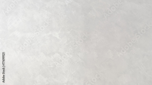Light Grey Banner with copy-space. Premium White Stucco Texture Background. photo