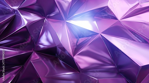 shiny purple geometric background