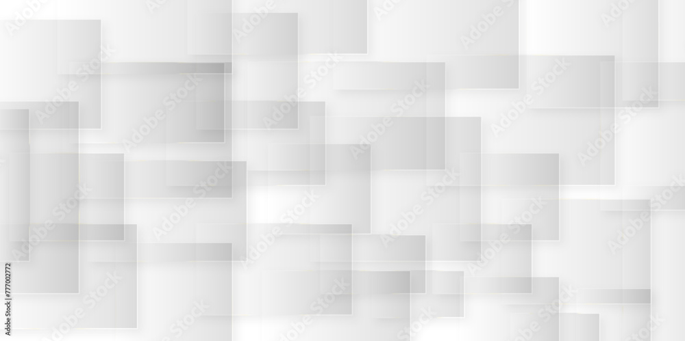 Abstract geometric background. Various shapes, rectangular lines on white background.  Vector illustration design.