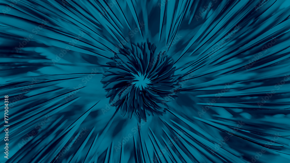 Obraz premium Dark Lagoon Blue Rough Abstract background design
