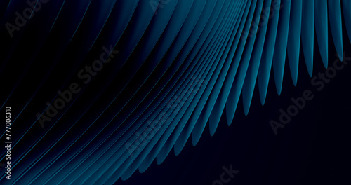 Dark Lagoon Blue Shiny Glowing Effects Abstract background design