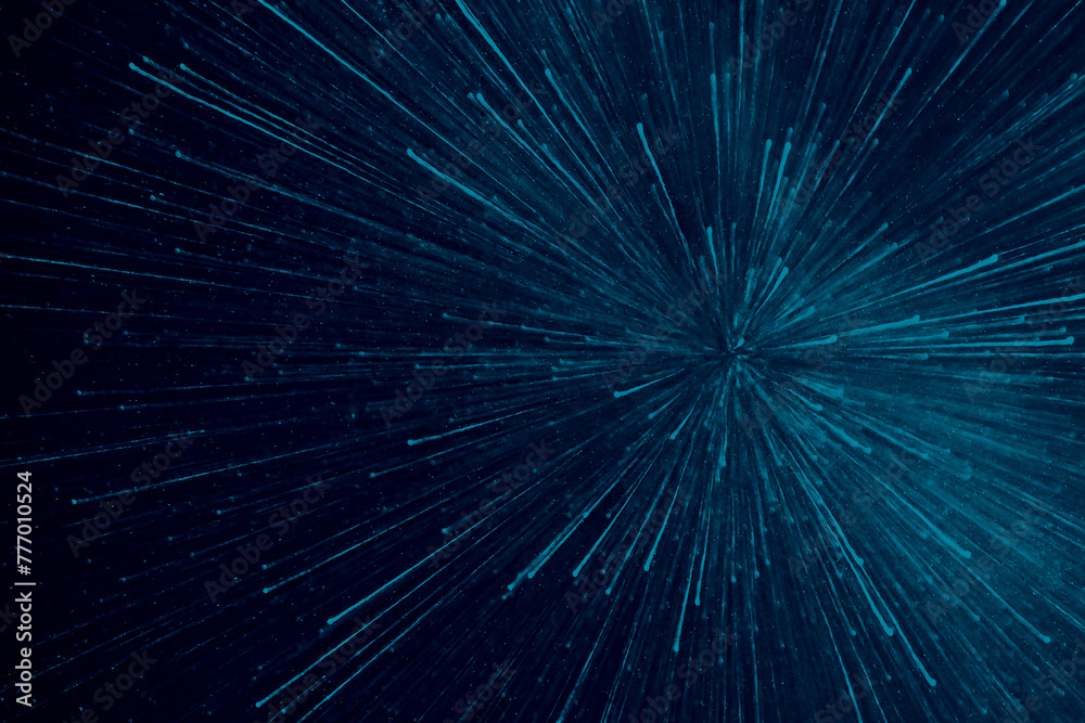 Obraz premium Dark Lagoon Blue Abstract Creative Background Design