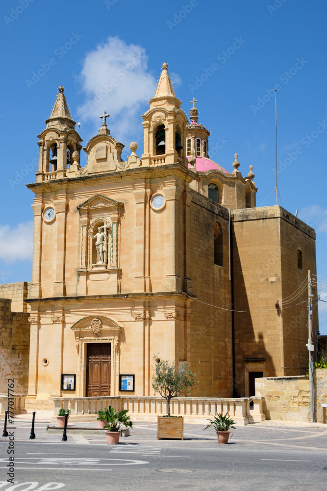 St Paul's Church is a 20th century Roman Catholic parish church located on the island of Gozo - Munxar, Malta