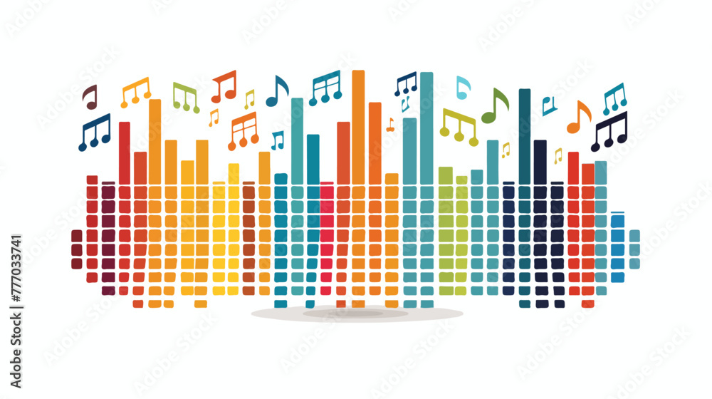 Sound Icon Vector Illustration  Vector flat vector isolated