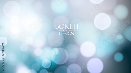 Colorful bokeh style background design.