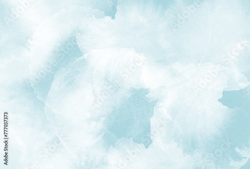 Light Lagoon Blue Abstract Creative Background Design