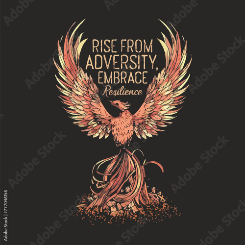 vector motivational  Inspirational quote.