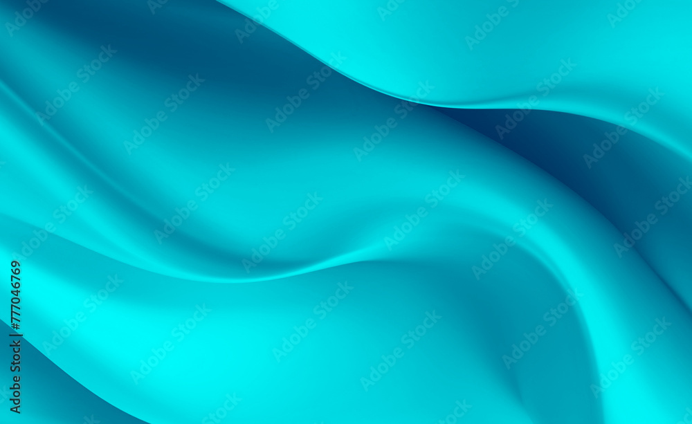 Obraz premium Hard Light Lagoon Blue Abstract Creative Background Design