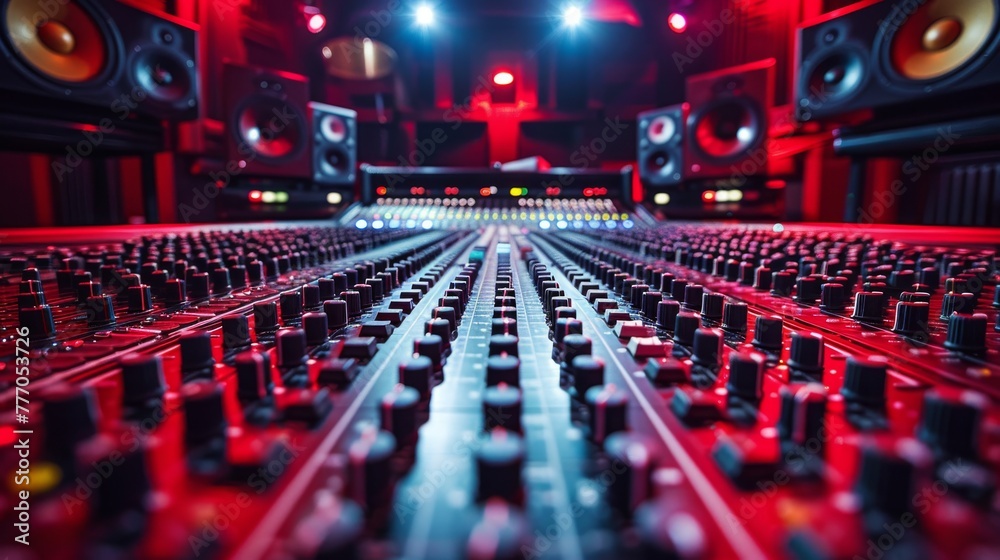 Music Studios: Showcase the behind-the-scenes of music production in recording studios, including mixing boards, microphones, and soundproof rooms Music Studios: Showcase the behind-the-scenes of music production in recording studios, including mixing boards, microphones, and soundproof rooms
