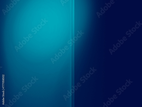 Hard Light Lagoon Blue Abstract Curved Paper Background Design