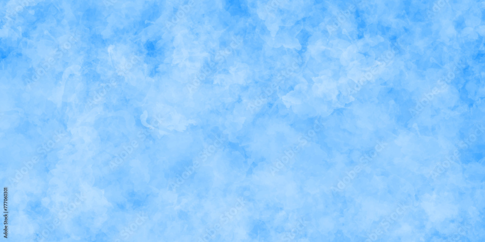Abstract blue and white fantasy watercolor background .splash acrylic blue and white background .banner for wallpaper .watercolor wash aqua painted texture .abstract hand paint square stain backdrop .
