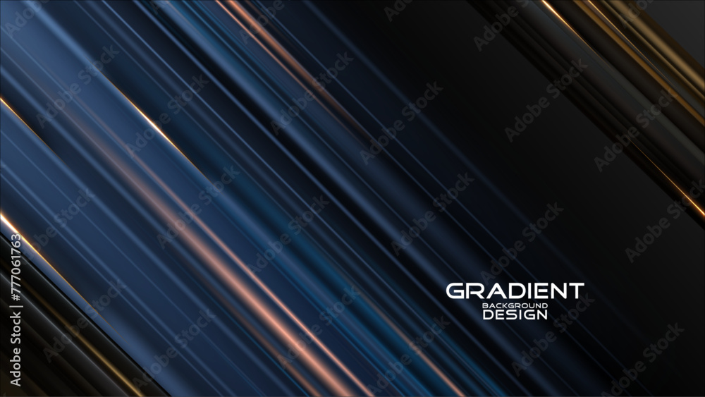 Gradient line style background design. Gradient line style background design.