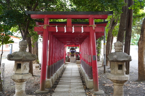 日本の東京都にある花園神社