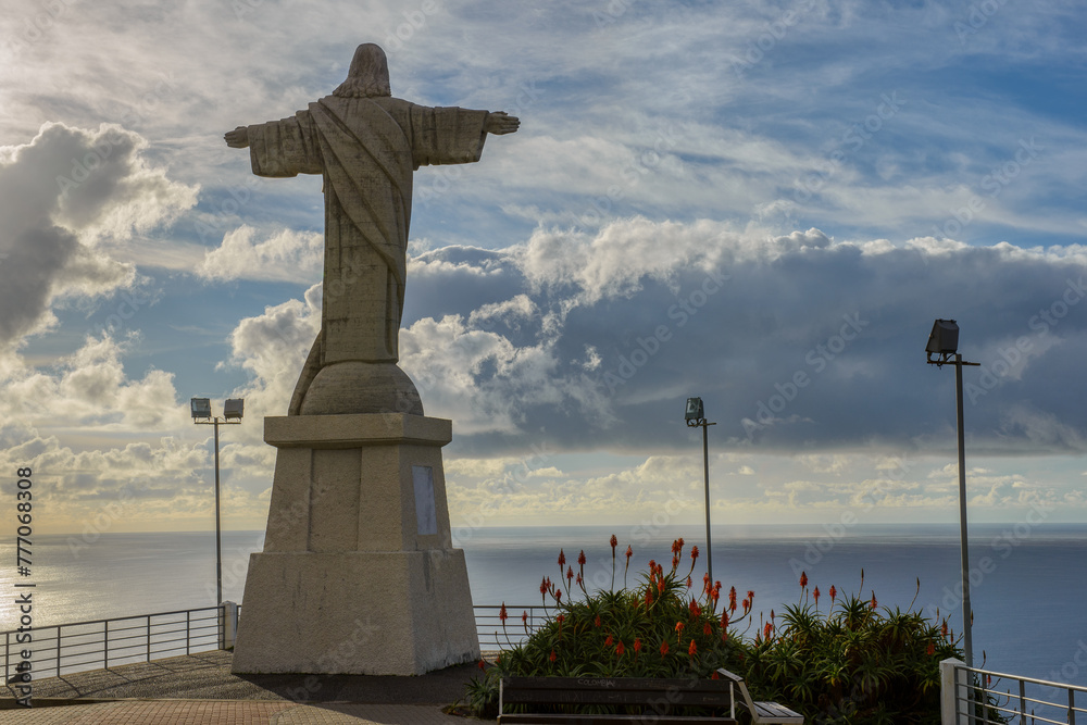 Christusstatue in Funchal | Madeira
