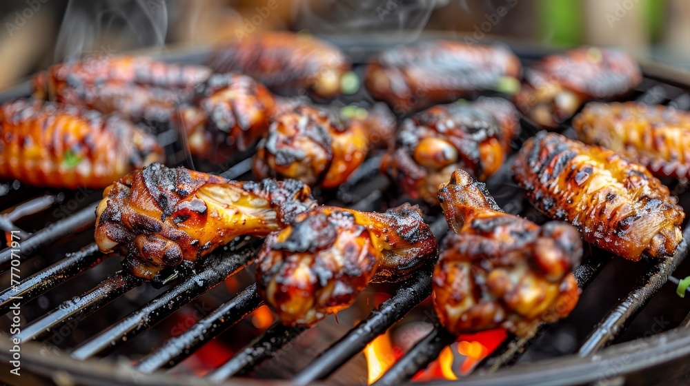 Perfectly fried golden chicken wings a crispy and savory delight for food enthusiasts Perfectly fried golden chicken wings a crispy and savory delight for food enthusiasts