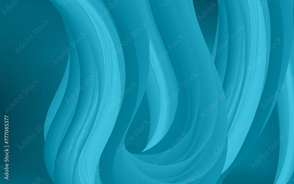 Naklejka premium Lagoon Blue Abstract Creative Background Design