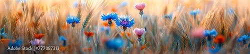 Vibrant Blossoms A Celebration of Nature s Palette Generative AI