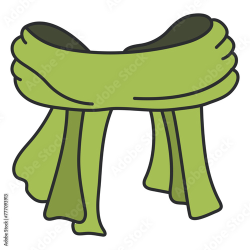 Creative design icon of muffler

