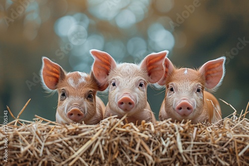 Three Little Pigs A Tale of Innocence and the Power of Friendship Generative AI