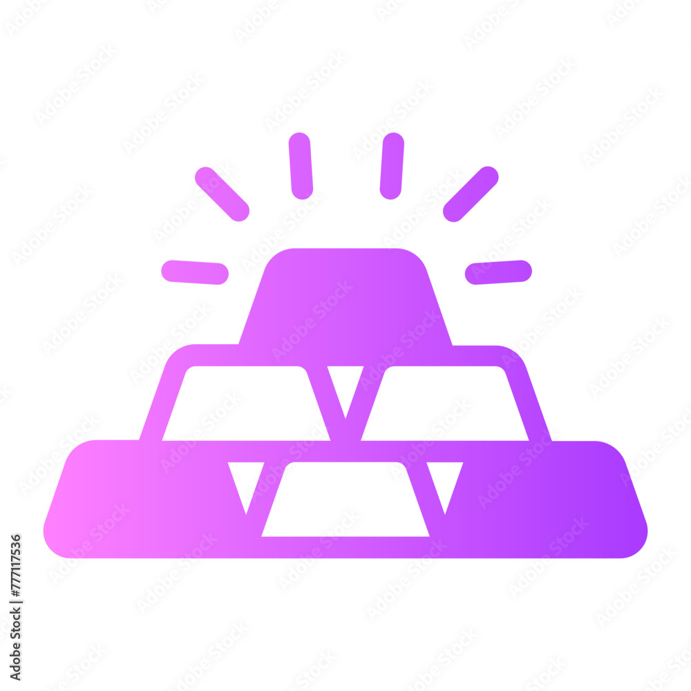 gold gradient icon