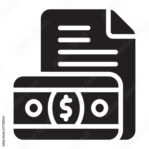 fraudulent glyph icon