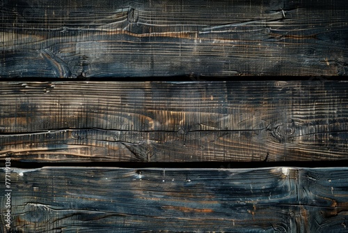 Detailed view of a wooden wall with peeling paint, showcasing the texture and weathered appearance