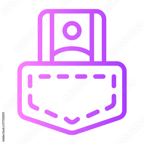 pocket gradient icon