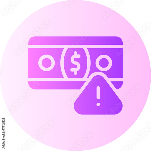 illegal gradient icon
