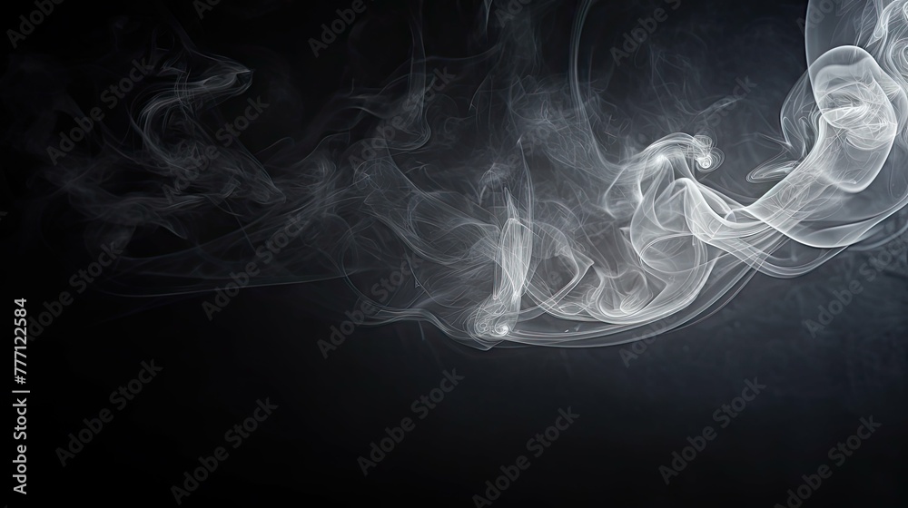 effect smoke grey background