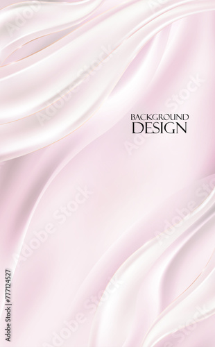 Luxury wave style abstract background design.