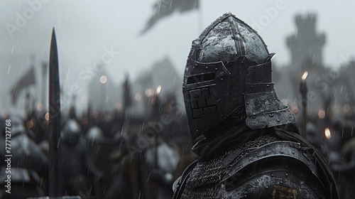 knights on the battlefield