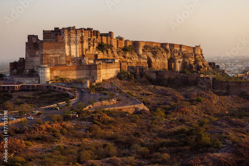 Mehrangarh Fort, Jodhpur, India photo