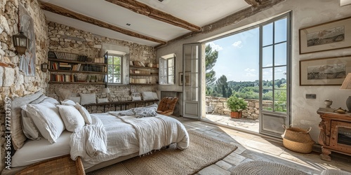 Beautiful villa bedroom in ...
