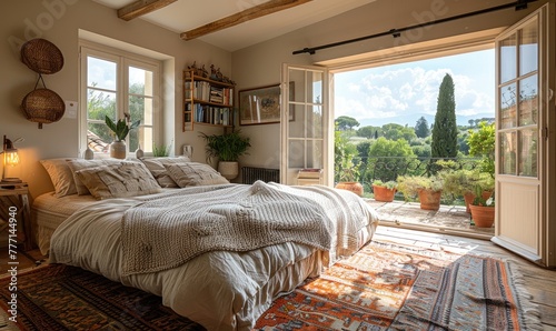 Beautiful villa bedroom in ...