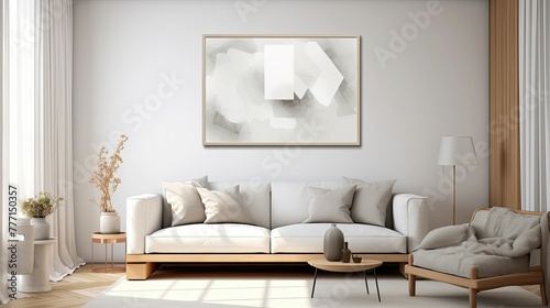 neutral abstract white grey and beige