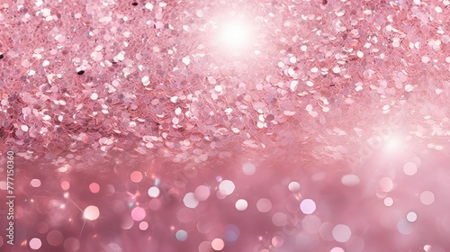 sparkles light pink glitter background