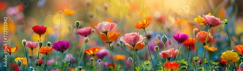 Blossoming Dreams A Vibrant Garden Generative AI © Riya