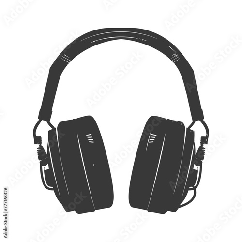 Silhouette headset black color only