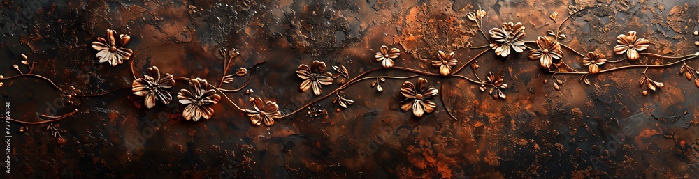 Floral Artistry A Rustic Bouquet Generative AI Floral Artistry A Rustic Bouquet Generative AI