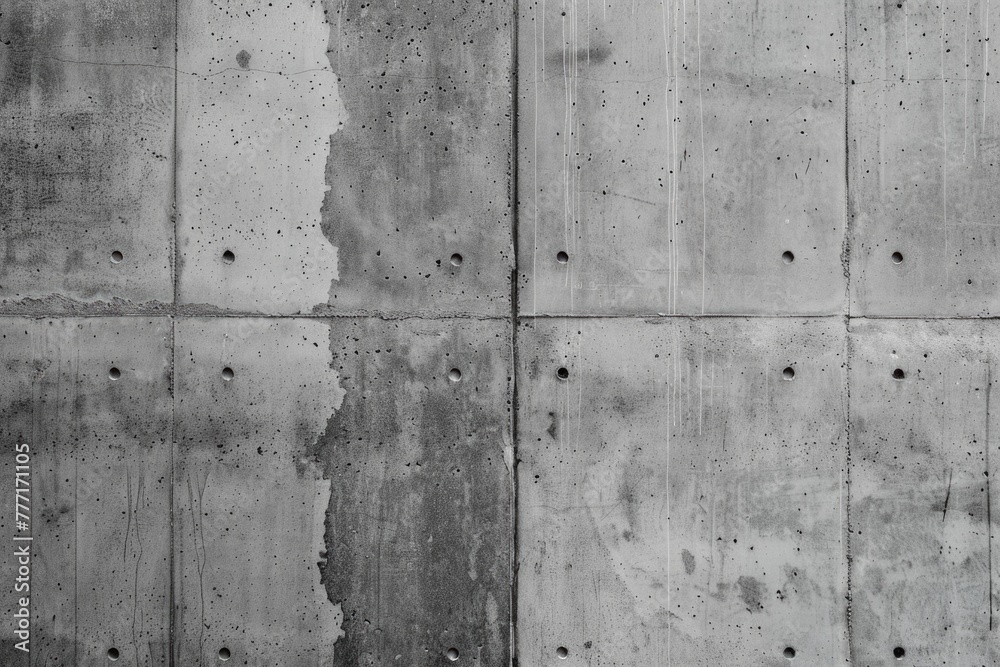 Grey concrete wall texture.