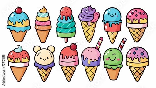 ice cream and svg file