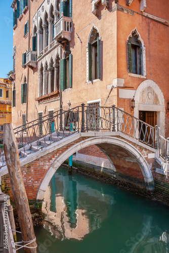 Bridge over canal. Venice, Italy © Andrei Nekrassov